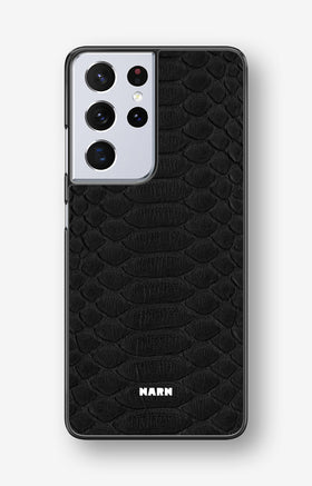 Samsung Galaxy S21 Ultra Hard Case – Black Snake - View 1