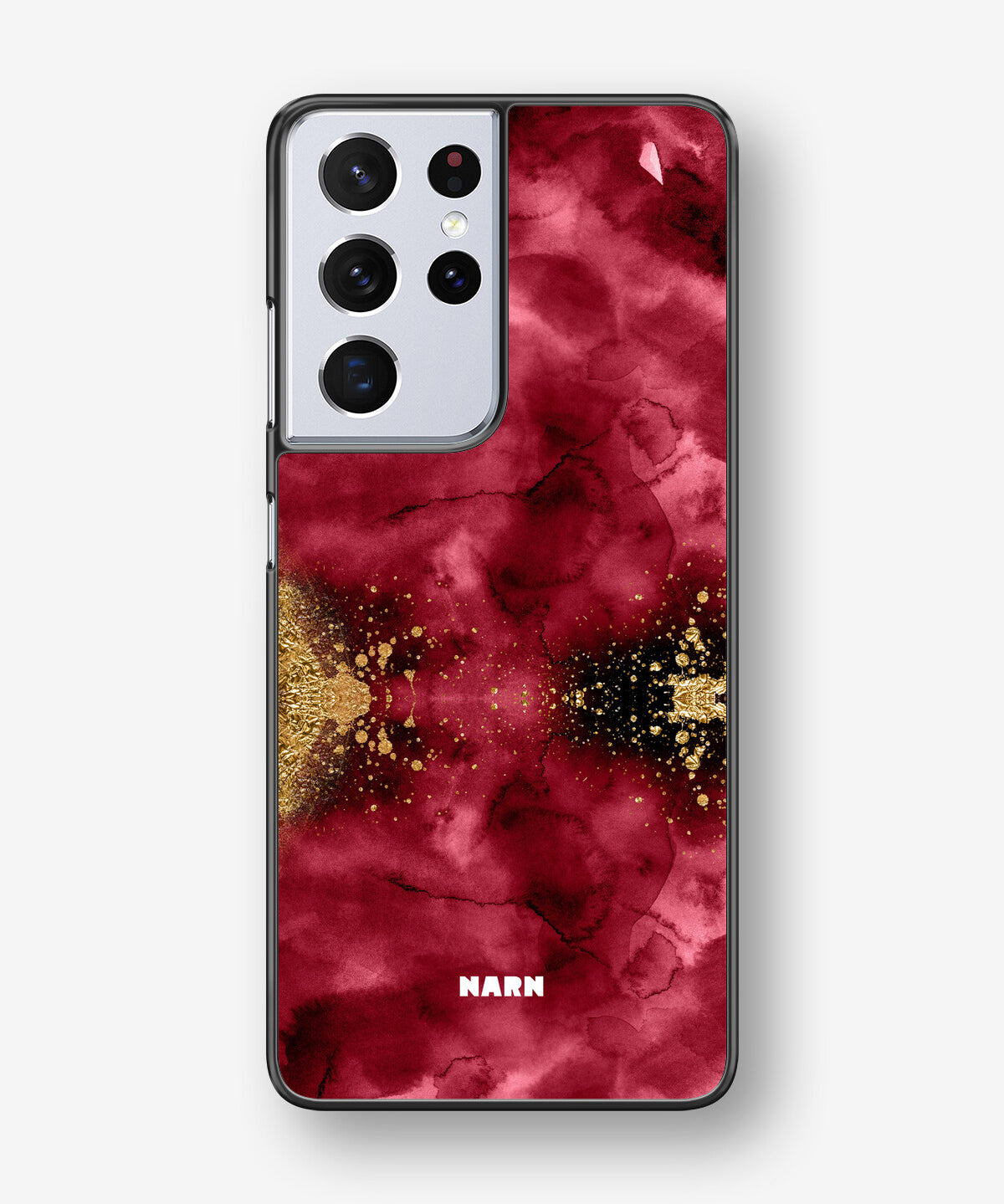 Samsung Galaxy S21 Ultra Hard Case – Burgendy Shimmer - View 1