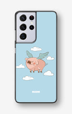 Samsung Galaxy S21 Ultra Hard Case – Dreamy Pig - View 1