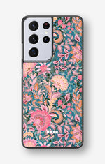 Samsung Galaxy S21 Ultra Hard Case – Fantasy Flowers - View 1