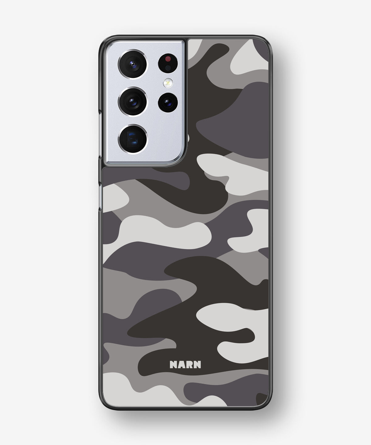Samsung Galaxy S21 Ultra Hard Case – Grey Camo - View 1