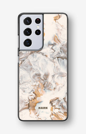 Samsung Galaxy S21 Ultra Hard Case – Icy Caramel - View 1
