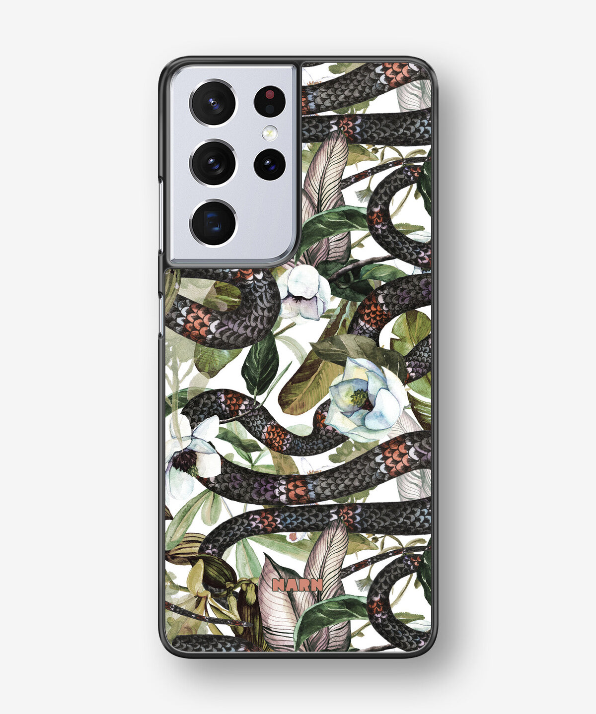 Samsung Galaxy S21 Ultra Hard Case – Jungle Snake - View 1