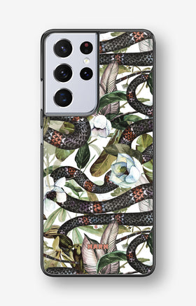 Samsung Galaxy S21 Ultra Hard Case – Jungle Snake - View 1