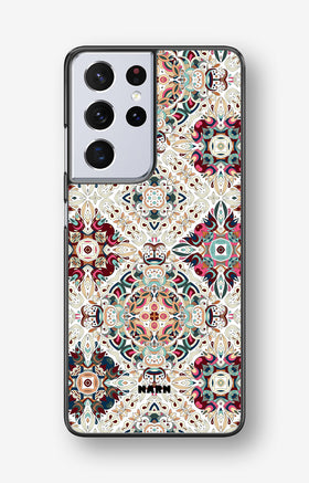 Samsung Galaxy S21 Ultra Hard Case – Luxury Tile - View 1
