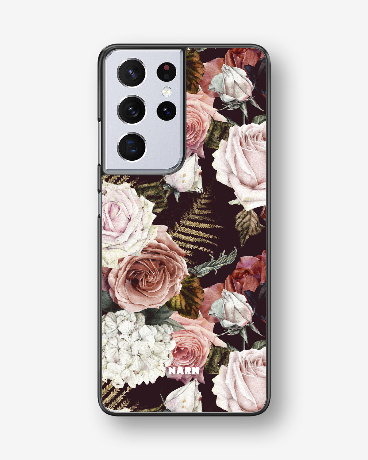 Samsung Galaxy S21 Ultra Hard Case – Midnight Roses - View 1