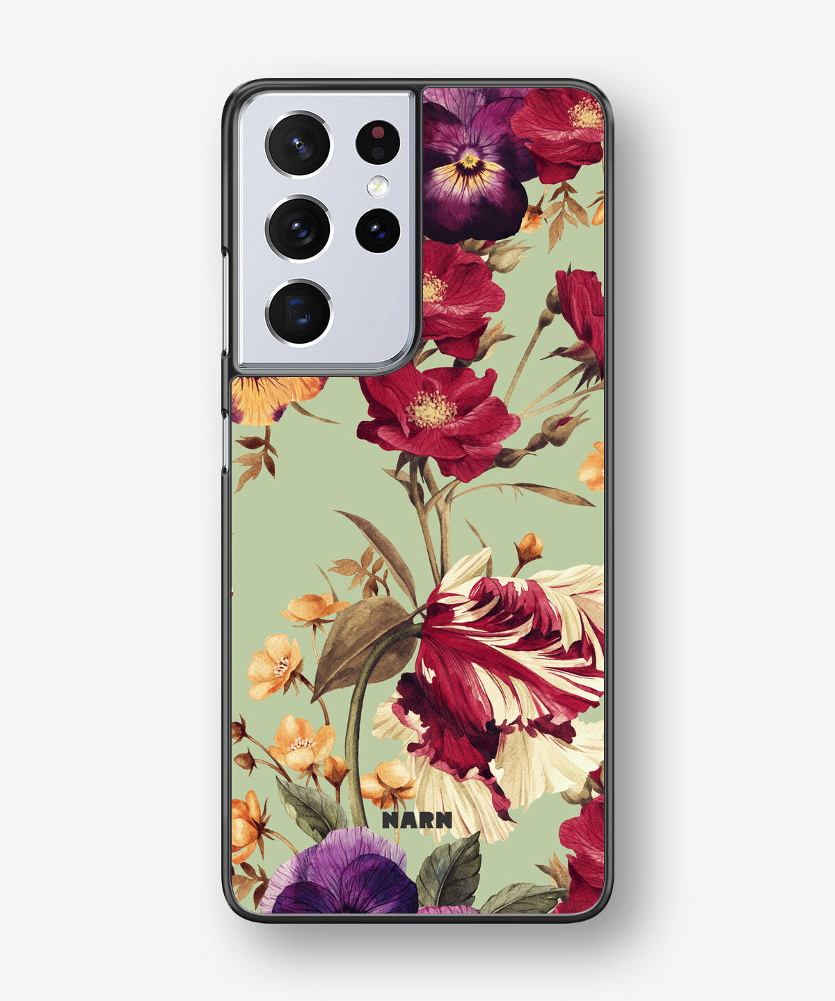 Samsung Galaxy S21 Ultra Hard Case – Pansy Pansy - View 1