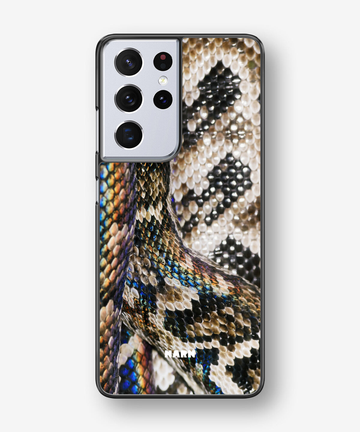 Samsung Galaxy S21 Ultra Hard Case – Shining Snakeskin - View 1