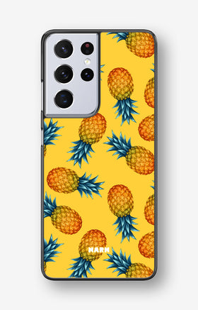 Samsung Galaxy S21 Ultra Hard Case – Sunny Pineapple - View 1