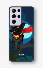 Samsung Galaxy S21 Ultra Hard Case – Super Cat - View 1