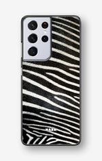 Samsung Galaxy S21 Ultra Hard Case – Zebra Stripe - View 1
