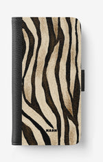 Samsung Galaxy S21 Ultra Wallet Case - Wild Zebra - View 1
