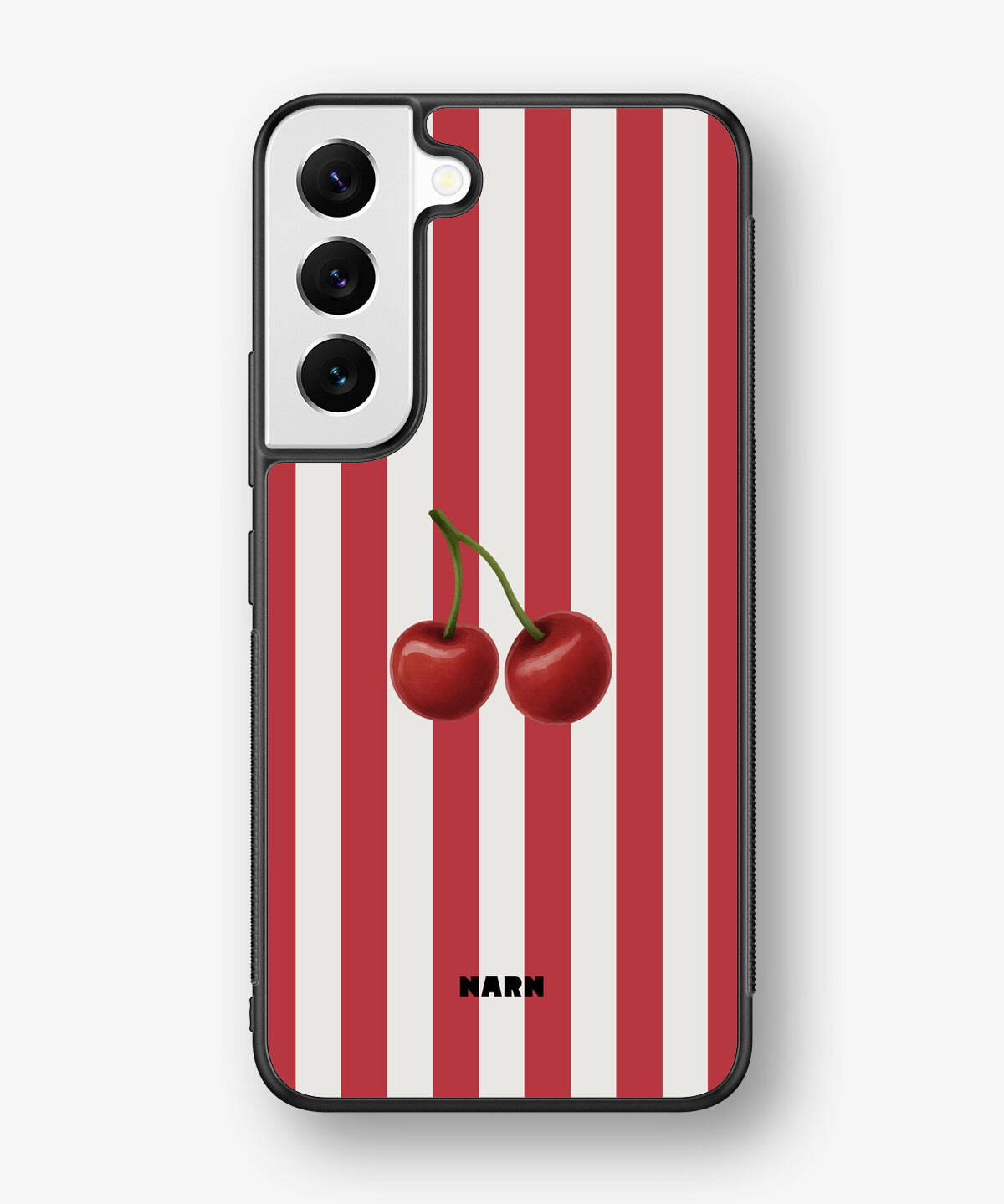 Samsung Galaxy S22 Hard Case – Cherry Stripes - View 1
