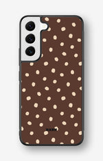 Samsung Galaxy S22 Hard Case – Choco Dots - View 1
