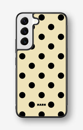 Samsung Galaxy S22 Hard Case – Honey Dots - View 1