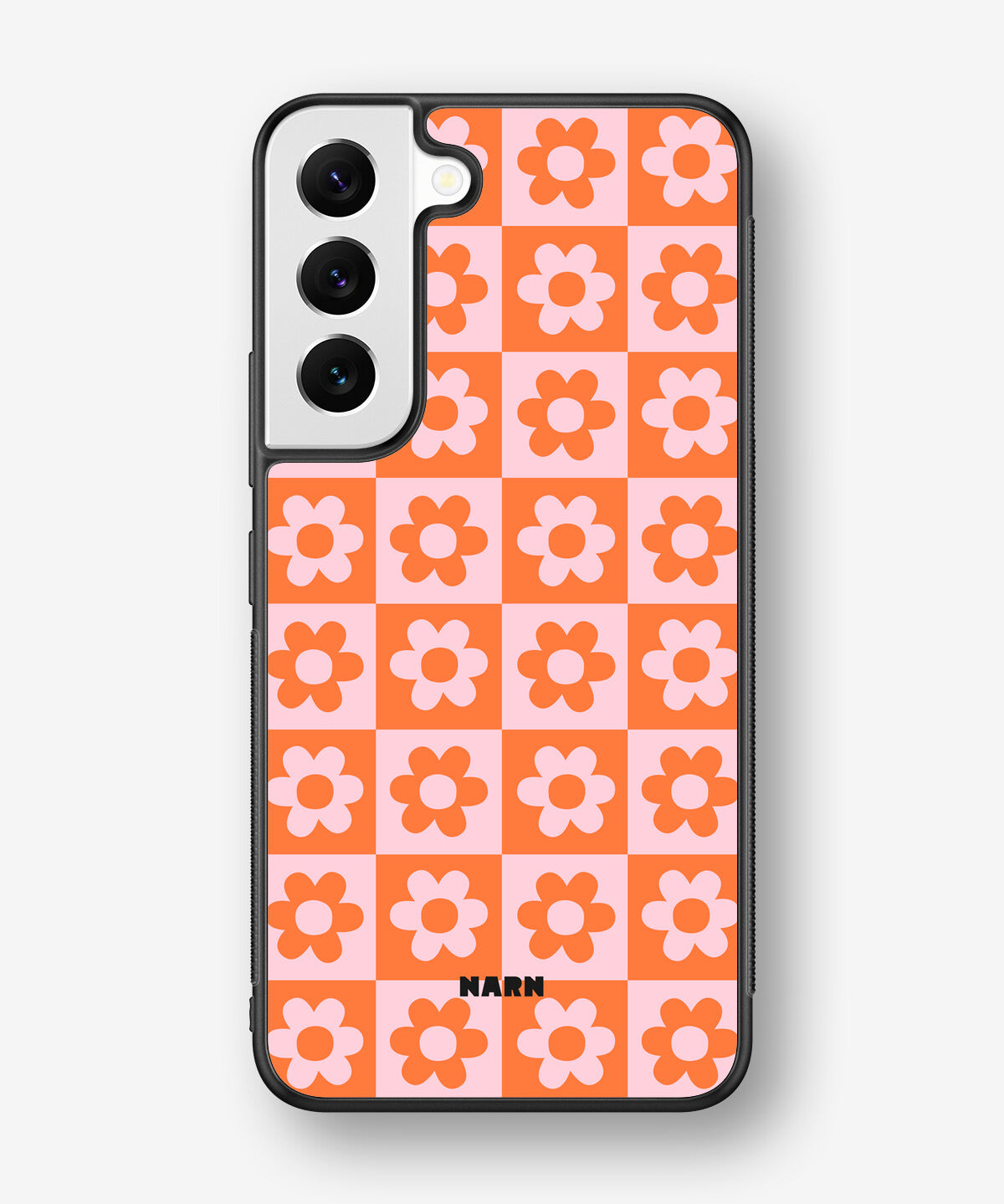 Samsung Galaxy S22 Hard Case – Peach Petals - View 1