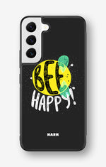 Samsung Galaxy S22 Hard Case – BEE Happy - View 1