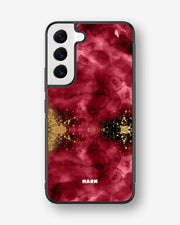 Samsung Galaxy S22 Hard Case – Burgendy Shimmer - View 1