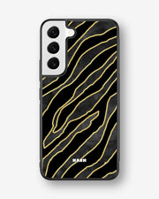 Samsung Galaxy S22 Hard Case – Golden Zebra - View 1