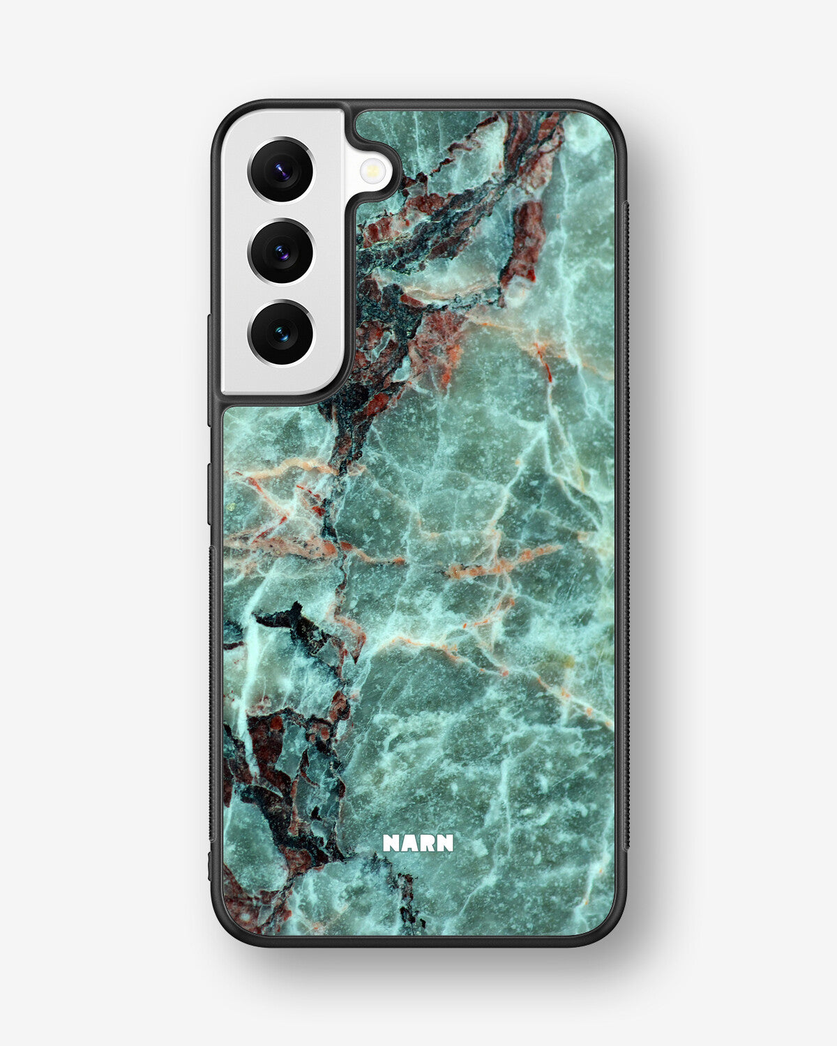 Samsung Galaxy S22 Hard Case – Green Marble - View 1