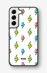 Samsung Galaxy S22 Hard Case – Lightning Bolts - View 1