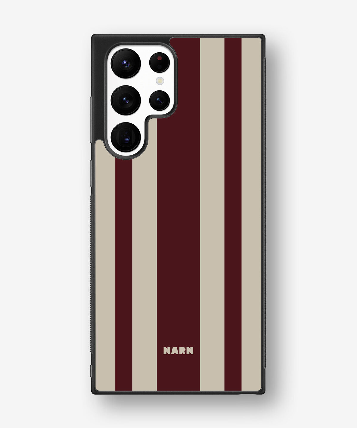 Samsung Galaxy S22 Ultra Hard Case – Bordeaux Stripe - View 1