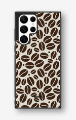 Samsung Galaxy S22 Ultra Hard Case – Coffee Beans - View 1