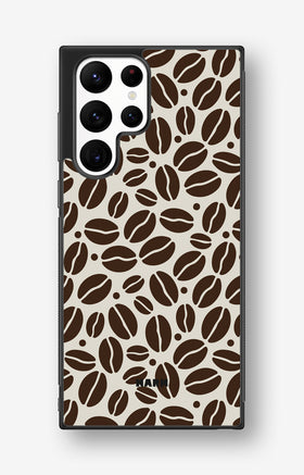 Samsung Galaxy S22 Ultra Hard Case – Coffee Beans - View 1