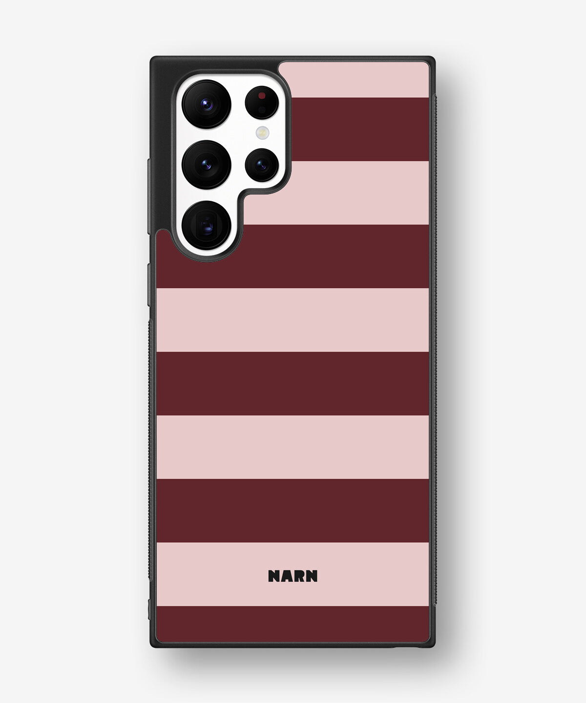 Samsung Galaxy S22 Ultra Hard Case – Cranberry Stripe - View 1