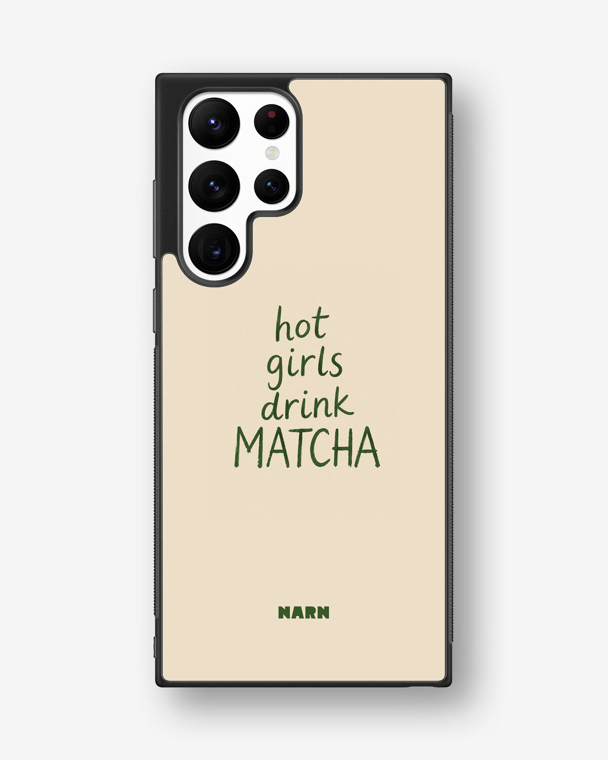 Samsung Galaxy S22 Ultra Hard Case – Drink Matcha - View 1