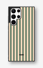 Samsung Galaxy S22 Ultra Hard Case – Evergreen Stripe - View 1