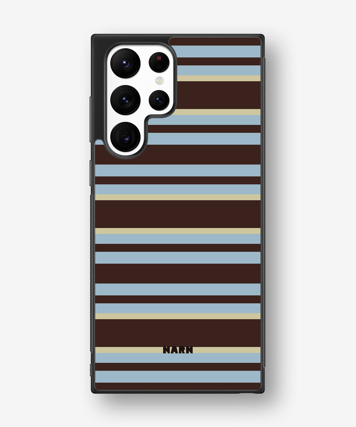 Samsung Galaxy S22 Ultra Hard Case – Latte Lines - View 1