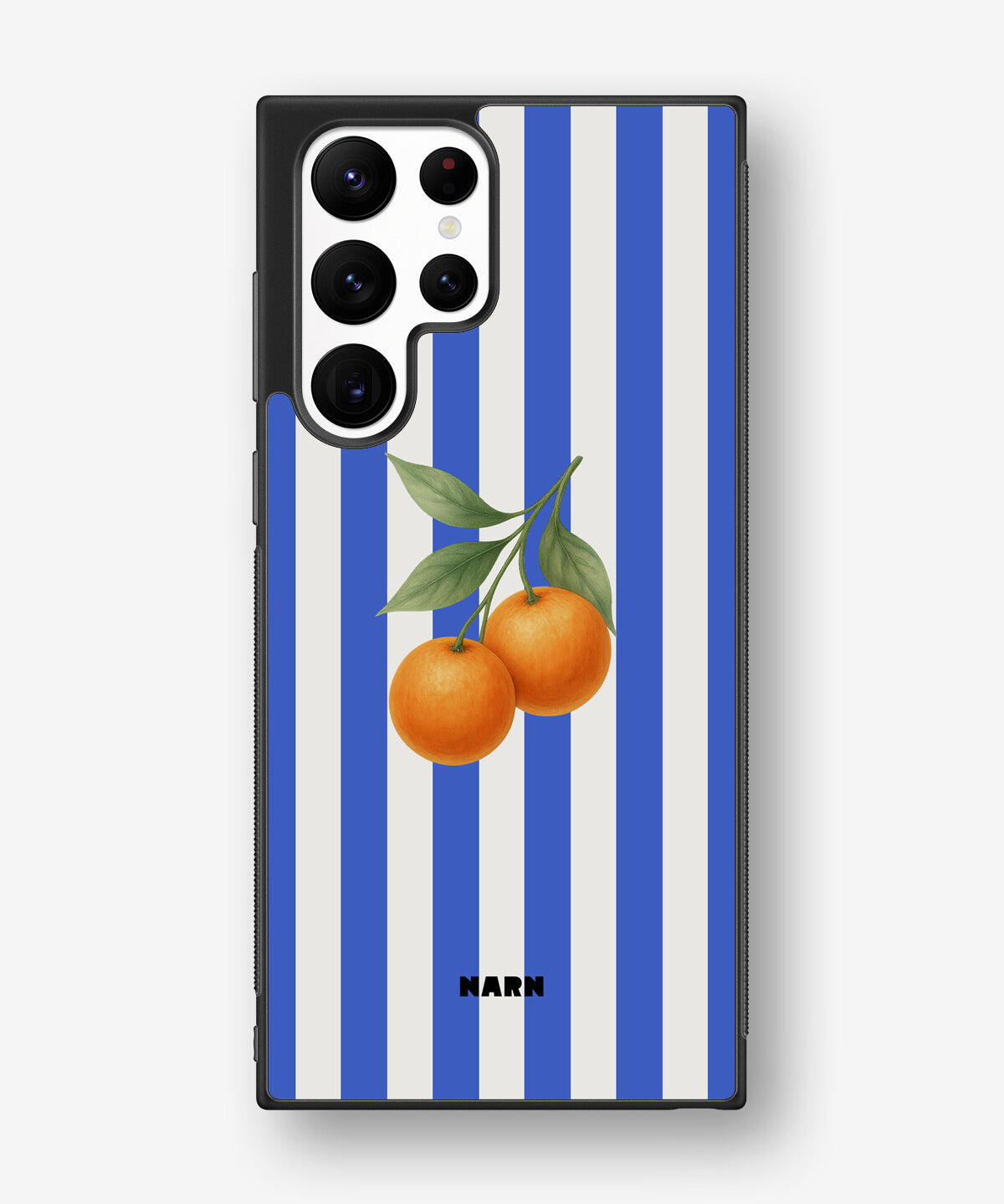 Samsung Galaxy S22 Ultra Hard Case – Orange Stripes - View 1
