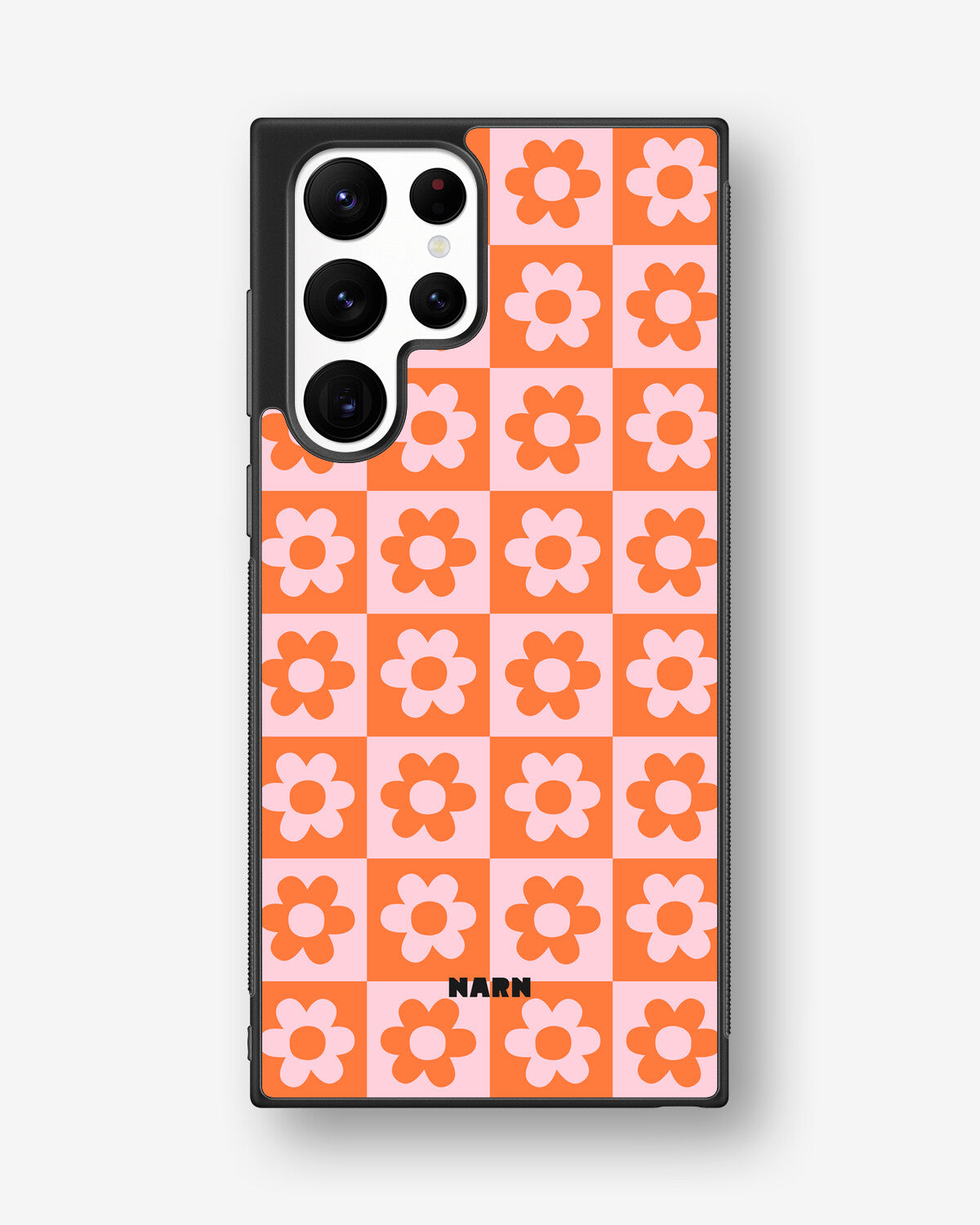 Samsung Galaxy S22 Ultra Hard Case – Peach Petals - View 1