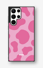 Samsung Galaxy S22 Ultra Hard Case – Pink Moo - View 1