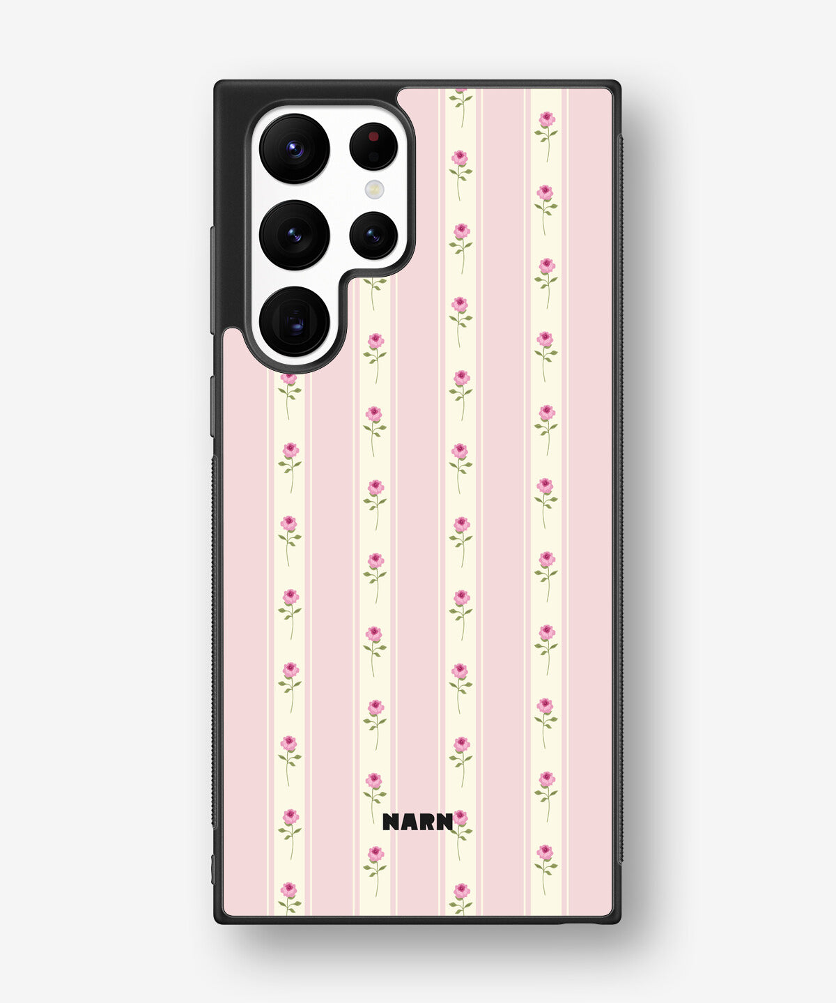 Samsung Galaxy S22 Ultra Hard Case – Rose Lines - View 1