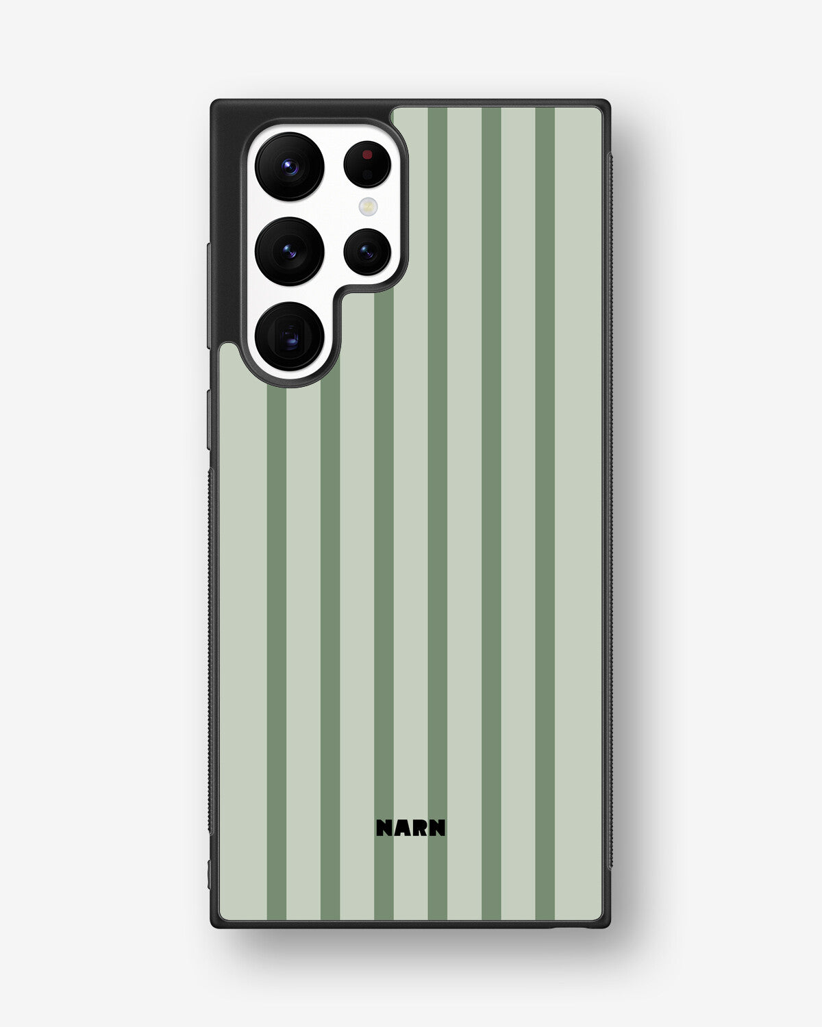 Samsung Galaxy S22 Ultra Hard Case – Sage Stripes - View 1