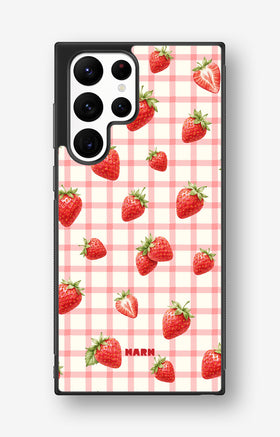 Samsung Galaxy S22 Ultra Hard Case – Strawbella - View 1