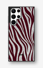 Samsung Galaxy S22 Ultra Hard Case – Velvet Zebra - View 1