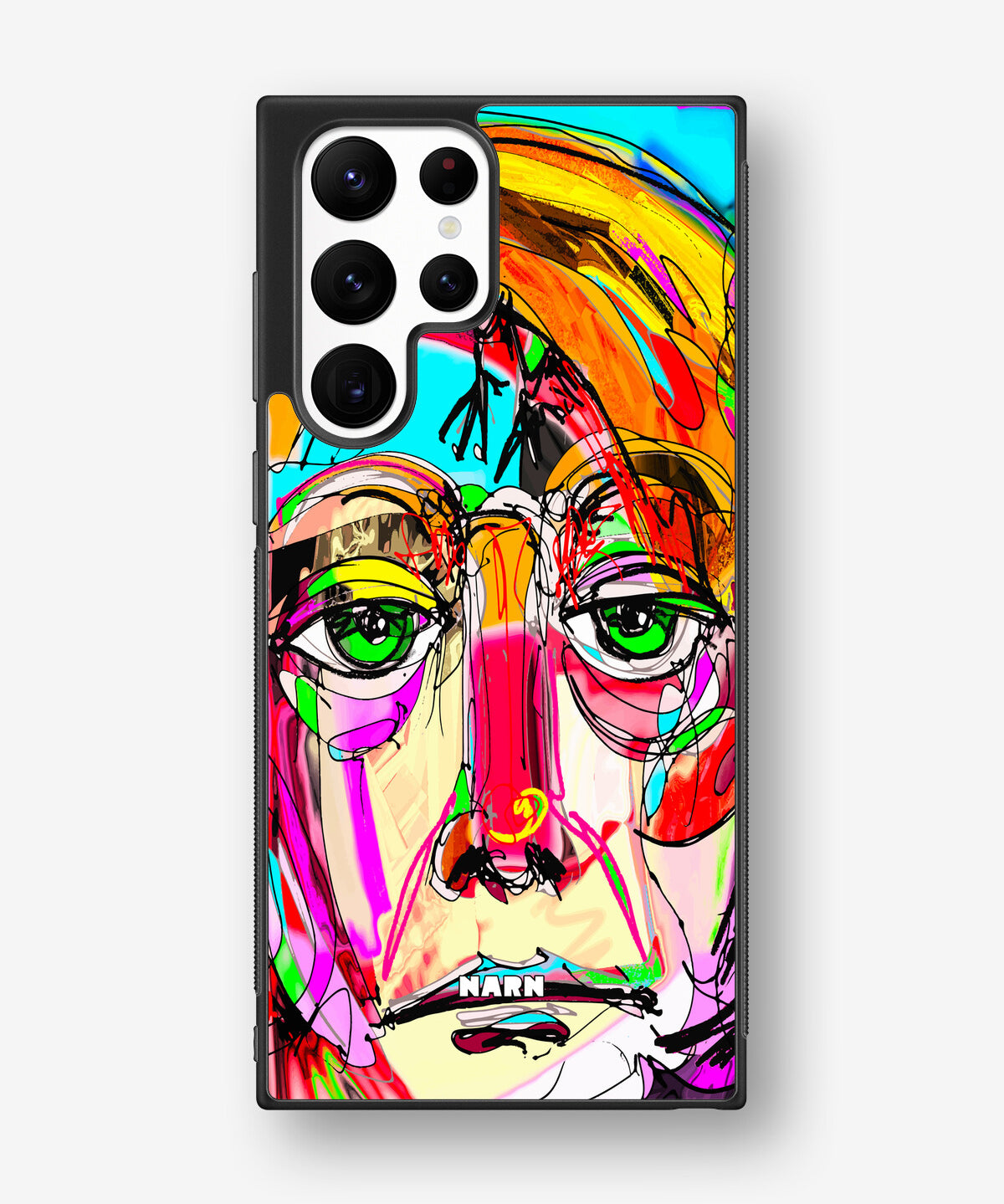 Samsung Galaxy S22 Ultra Hard Case – Abstract Portrait - View 1