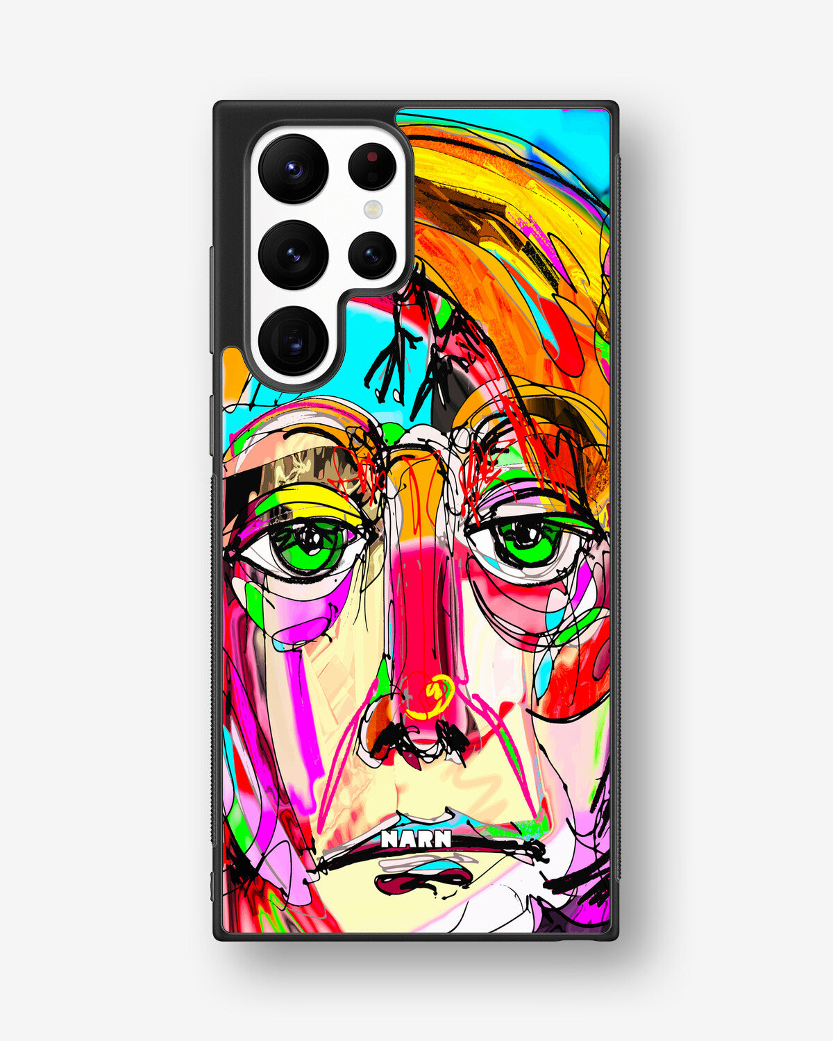 Samsung Galaxy S22 Ultra Hard Case – Abstract Portrait - View 1