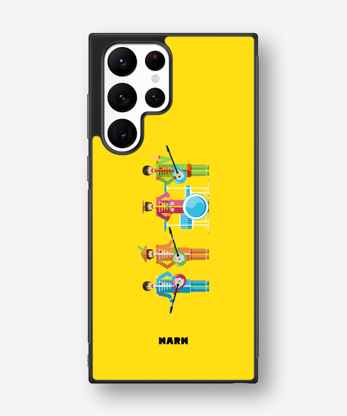 Samsung Galaxy S22 Ultra Hard Case – Beatles Yellow - View 1