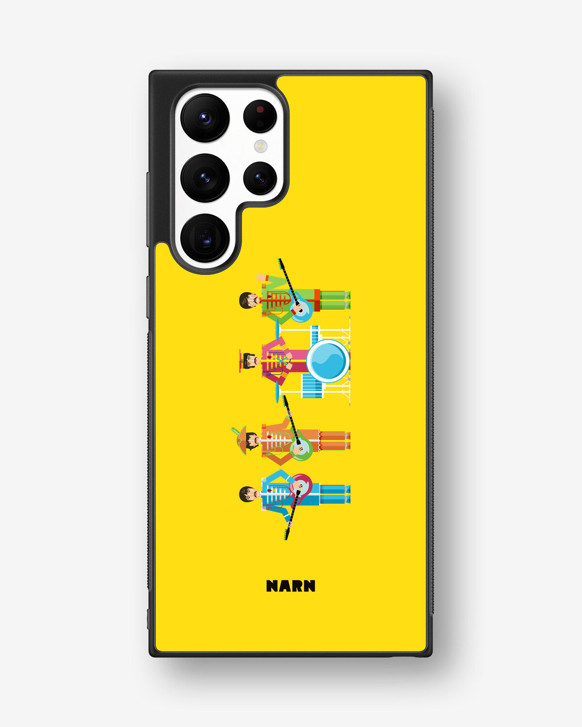 Samsung Galaxy S22 Ultra Hard Case – Beatles Yellow - View 1