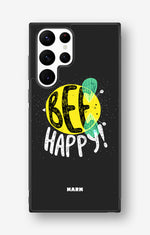 Samsung Galaxy S22 Ultra Hard Case – BEE Happy - View 1