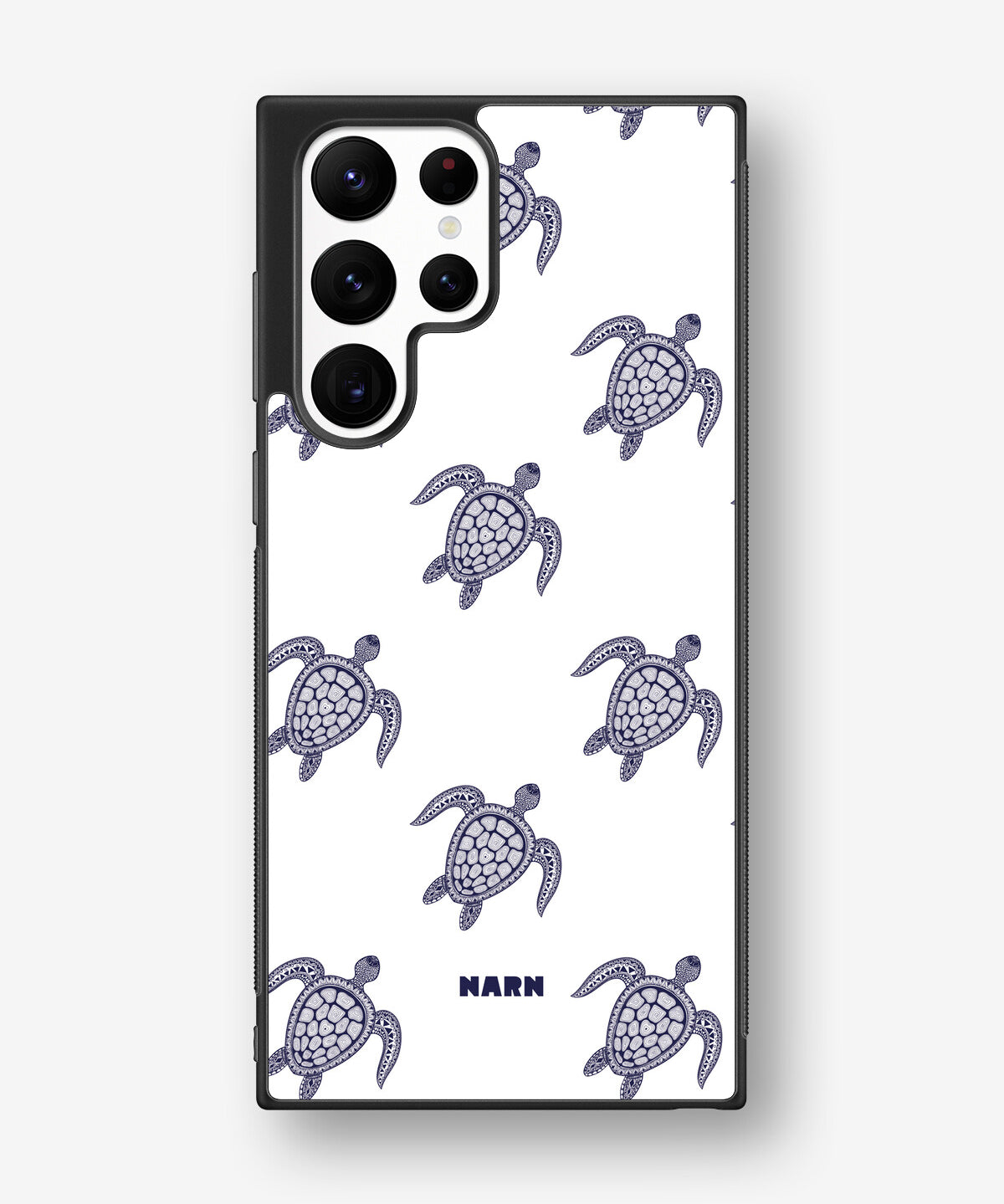 Samsung Galaxy S22 Ultra Hard Case – Blue Turtles - View 1
