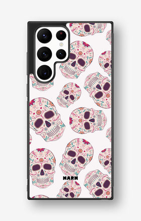 Samsung Galaxy S22 Ultra Hard Case – Calavera Skulls - View 1