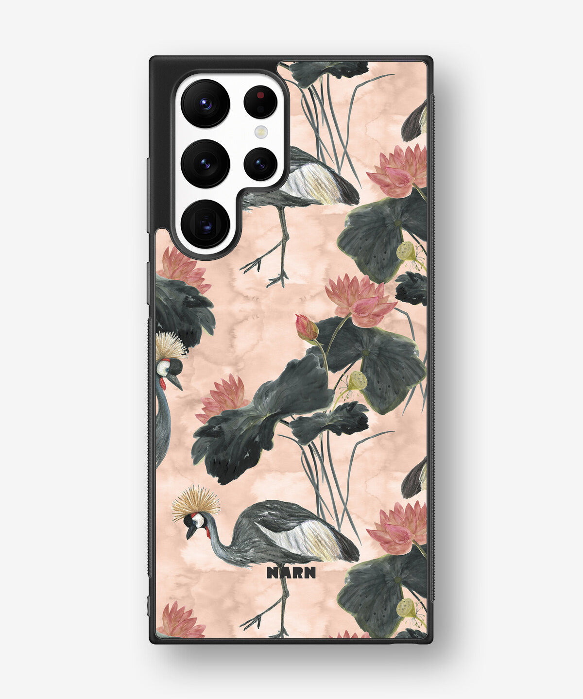 Samsung Galaxy S22 Ultra Hard Case – Crowned Bird - View 1