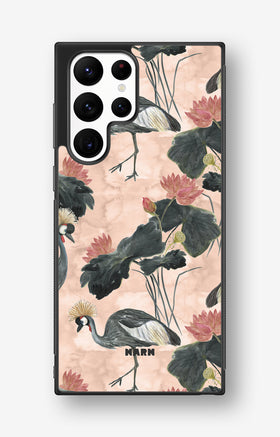 Samsung Galaxy S22 Ultra Hard Case – Crowned Bird - View 1