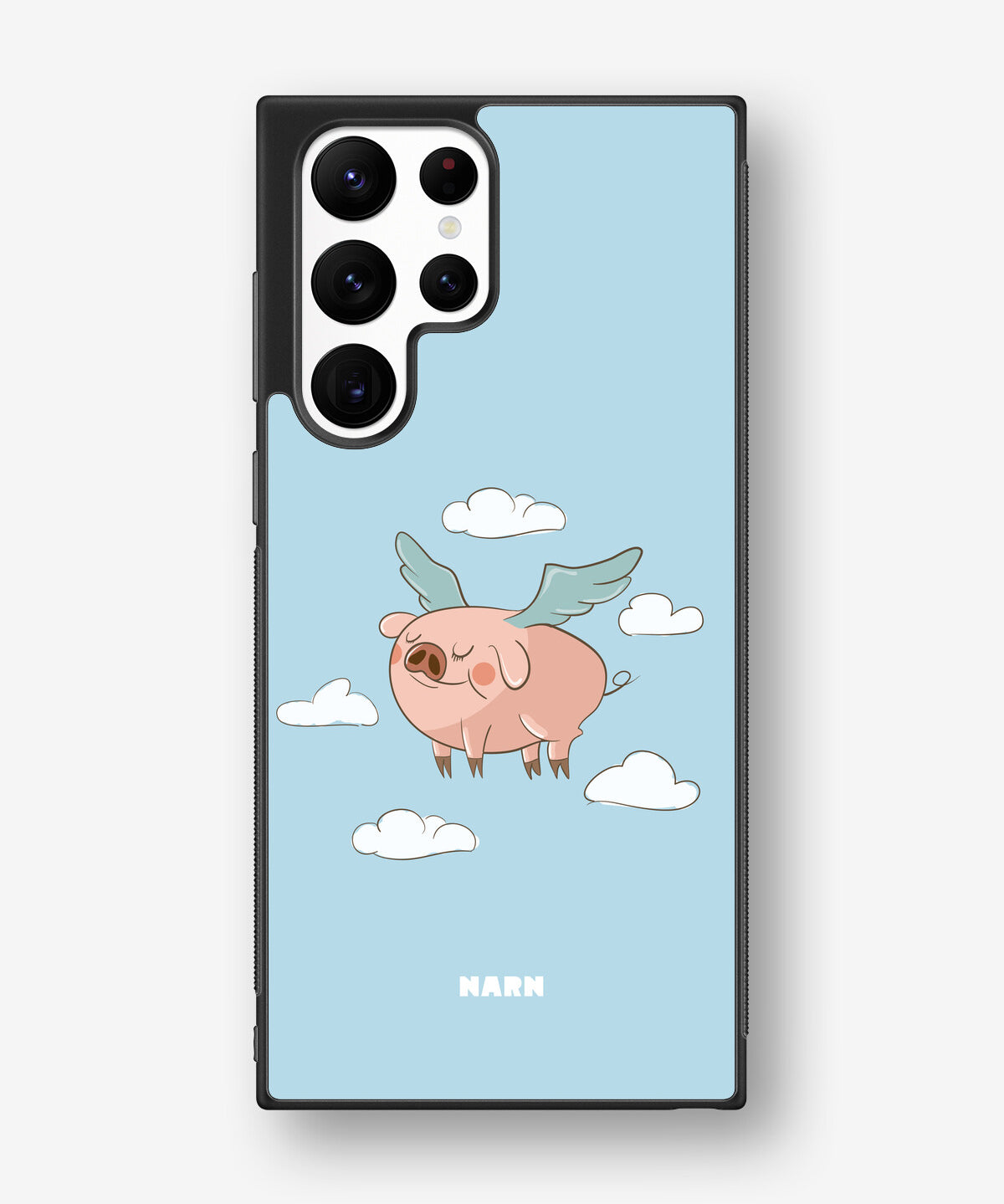 Samsung Galaxy S22 Ultra Hard Case – Dreamy Pig - View 1