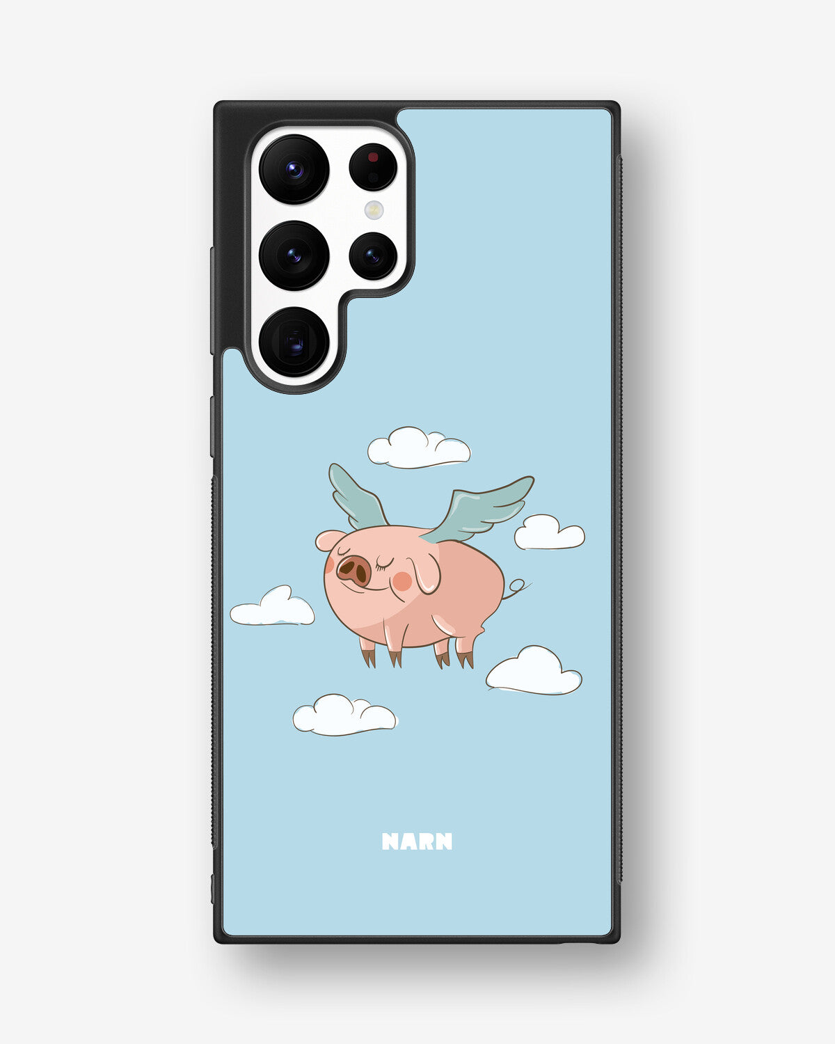 Samsung Galaxy S22 Ultra Hard Case – Dreamy Pig - View 1